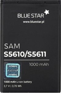 Bateria Blue Star BlueStar Battery Samsung B3410 S5620 S3650 Li-Ion 1000 mAh Analog AB463651BE 1