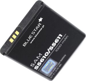 Bateria Blue Star BlueStar Battery Samsung B3410 S5620 S3650 Li-Ion 1000 mAh Analog AB463651BE 3