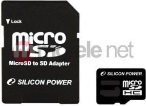 Karta Silicon Power MicroSDHC 16 GB Class 4  (SP016GBSTH004V10SP) 1