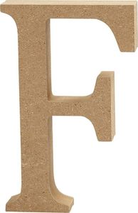 Creativ Company Litera F z MDF H: 13 cm 1