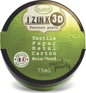 Aladine Pasta 3D 75 ml metaliczna Jasno Zielona 4