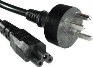 Kabel zasilający Roline Przewód EDB - C5 1.8m czarny 1
