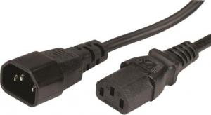 Kabel zasilający Roline przedłużacz C14 / C13 1.8m 1