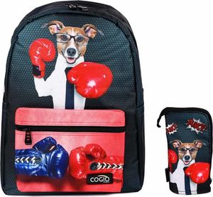 Cogio Kids Italy Plecak szkolny M-5061A czarny 8