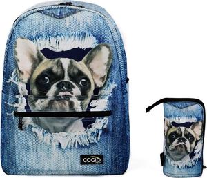 Cogio Kids Italy Plecak szkolny M-5088A niebieski 7