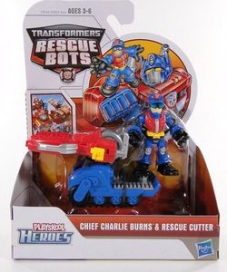 Figurka Hasbro Transformers Rescue Bots - Charlie + Nożyce (33046) 3