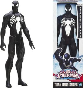 Figurka Hasbro Ultimate Spiderman Titan Hero - Czarny Spider-Man (A9365) 1