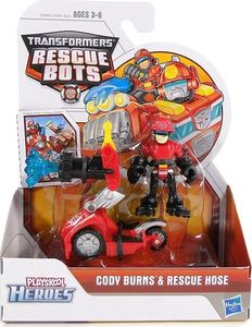 Figurka Hasbro Transformers Rescue Bots - Cody i Straż Pożarna (33048) 5