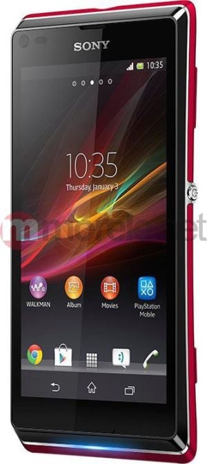 Smartfon Sony 8 GB Czerwony  (XPERIA L C2105 ROSE RED) 1