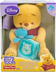 Fisher Price Interaktywna przytulanka Kubuś Puchatek żółta 6