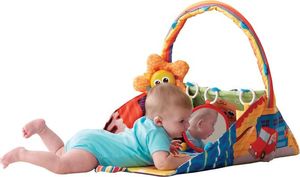Lamaze MATA EDUKACYJNA LAMAZE DOMEK 3w1 DŹWIĘKI + ŚWIATŁO LC27125 uniwersalny 4