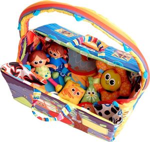 Lamaze MATA EDUKACYJNA LAMAZE DOMEK 3w1 DŹWIĘKI + ŚWIATŁO LC27125 uniwersalny 7