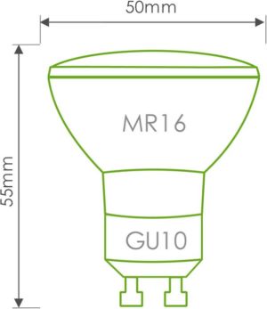 Whitenergy Żarówka LED GU10, 21xSMD 5050, 3W, 230V, 200Lm, ciepła biała (08862) 4