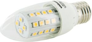 Whitenergy żarówka LED E27, 36xSMD, 5050, C35, 5W, 230V, 450Lm, ciepła biała (08866) 1