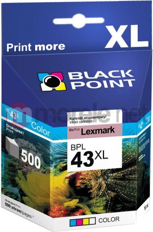 Tusz Black Point tusz BPL43XL (18YX143E) Color 1