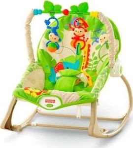 Fisher Price FISHER PRICE LEŻACZEK BUJACZEK RAINFOREST OD 0+ uniwersalny 3
