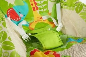 Fisher Price FISHER PRICE LEŻACZEK BUJACZEK RAINFOREST OD 0+ uniwersalny 4