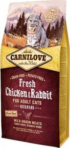 VAFO PRAHS Carnilove Kot Fresh 6kg Chicken&rabbit Gourmand 1