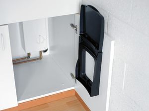 Kosz na śmieci Brabantia szafkowy czarny (395246) 4