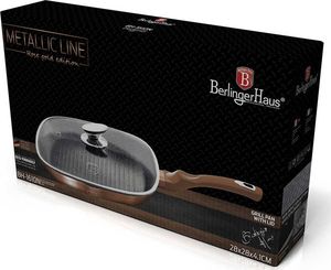 Patelnia Berlinger Haus grillowa Metallic 28cm 2