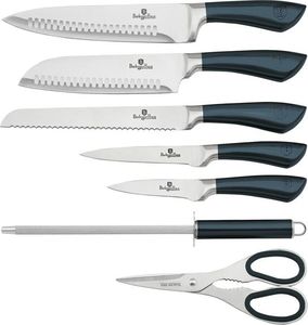 Berlinger Haus Zestaw noży 8 częściowy na stojaku Metallic Line Aquamarine Edition BH/2415 2