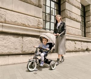 Sun Baby Rowerek trójkołowy Qplay Rito - niebieski 4