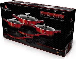Berlinger Haus Zestaw garnków Metallic 10 elementów (BH-1631) 2