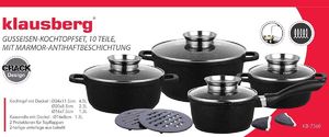 Klausberg Zestaw garnków 12 elementów (KB-7360) 2