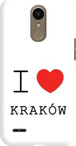 FunnyCase ETUI NADRUK I LOVE KRAKÓW LG K10 2017 standard 1