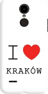 FunnyCase ETUI NADRUK I LOVE KRAKÓW LG K8 2017 standard 1