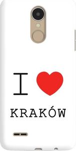 FunnyCase ETUI NADRUK I LOVE KRAKÓW LG K8 2018 / K9 standard 1