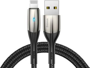Kabel USB Baseus USB-A - Lightning 0.5 m Czarny (CALSP-A01) 1