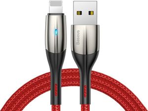 Kabel USB Baseus USB-A - Lightning 0.5 m Czerwony (CALSP-A09) 1