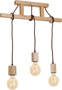 Lampa wisząca Eko-Light FSC 100% Lampa Wisząca JACK 3xE27 dąb 1