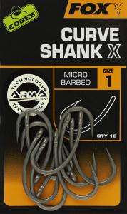 Fox Edges Curve Shank X Size 1 (CHK221) 1