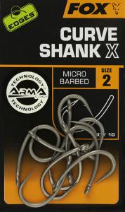 Fox Edges Curve Shank X Size 2 (CHK222) 1