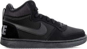 Nike Buty dziecięce Court Borough Mid Gs czarne r. 36.5 (839977 001) 1