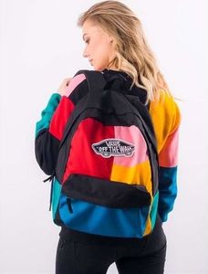 Vans Plecak Vans REALM BACKPACK UUW PATCHWORK uniwersalny 3