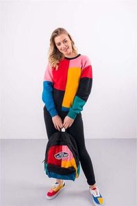 Vans Plecak Vans REALM BACKPACK UUW PATCHWORK uniwersalny 4