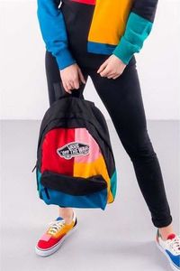 Vans Plecak Vans REALM BACKPACK UUW PATCHWORK uniwersalny 5
