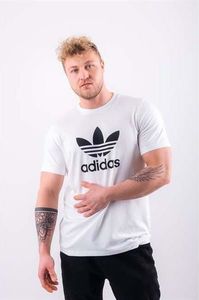 Adidas Koszulka męska Trefoil White r. L (CW0710) 1