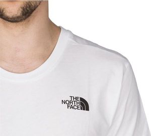 The North Face Koszulka męska Simple Dome Tee FN4 biała r. L 4