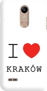 FunnyCase ETUI NADRUK I LOVE KRAKÓW LG K10 2018 / K11 standard 1