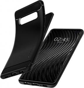 Spigen Nakładka Rugged Armor do Samsung Galaxy S10+ czarna 2