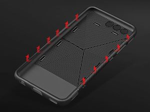 Alogy Etui Alogy Ring Armor Huawei Honor 9 uniwersalny 8