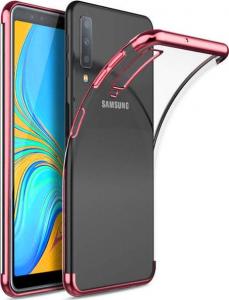 Alogy Nakładka Liquid Armor do Samsung Galaxy A7 2018 przezroczysto-różowa 1