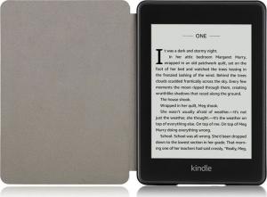 Pokrowiec Alogy Leather Smart Case do Kindle Paperwhite 4 Niebieski połysk 4