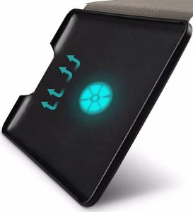 Pokrowiec Alogy Leather Smart Case do Kindle Paperwhite 4 Czarny połysk 3