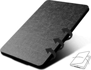 Pokrowiec Alogy Leather Smart Case do Kindle Paperwhite 4 Czarny połysk 5