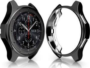 Alogy Etui silikonowe do Samsung Gear S3/ Watch 46 mm czarne uniwersalny 1